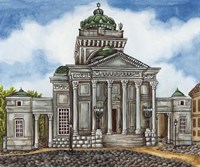Synagogue Warsaw Exterior Fine Art Print
