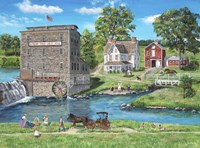 Mill Gatherings Fine Art Print