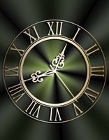 Clockwork Emerald Fine Art Print