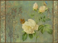 Yellow Rose Painted Fine Art Print