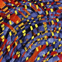 Aqua Lava Fine Art Print