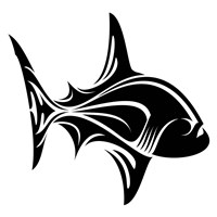 Piranha Shark Fine Art Print