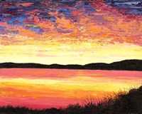 Impressionists Sunset Fine Art Print