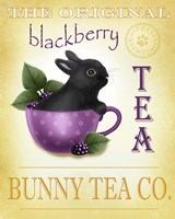 Blackberry Tea Bunny Fine Art Print