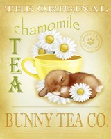 Chamomile Tea Bunny Fine Art Print
