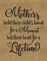 Mothers Hold Hands Fine Art Print