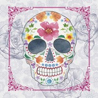 Deco Skull Fine Art Print