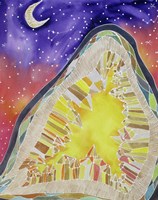 Citrine and Stars Fine Art Print