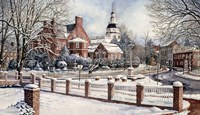 Winter in Annapolis Fine Art Print