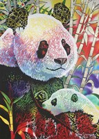 Rainbow Panda Fine Art Print