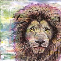 Lion Color Fine Art Print