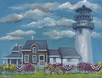 Patriotic Highland Light Fine Art Print