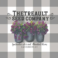 Thetreault Seed Co black Fine Art Print