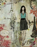 Belle Ville Belle Dame Fine Art Print
