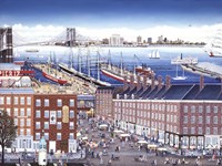 SouthStreet Seaport Fine Art Print