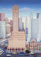 GE Building NYC Fine Art Print