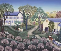 Spring Farm Fine Art Print