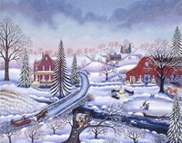 Snowy Afternoon Fine Art Print