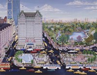 Plaza Anniversary Fine Art Print