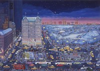 Central Park Holiday Fine Art Print