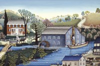 Saddle Rock Grist Mill Fine Art Print