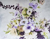 Purple Bouquet Fine Art Print