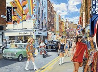Carnaby Street in the 60s Fine Art Print