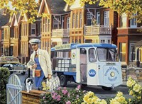 Doorstep Delivery Fine Art Print