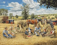 Harvest Lunch Fine Art Print