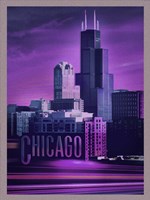 Violet Chicago Fine Art Print