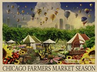 Chicago Farmers Market Fine Art Print