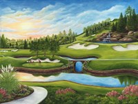 Last Foursome of the Day Fine Art Print