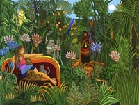 Rousseaus Cat Fine Art Print