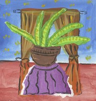 Potted Succulent Plant Fine Art Print