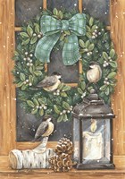 Winter Wreath Fine Art Print