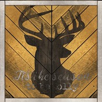 Tis the Season Deer Framed Print
