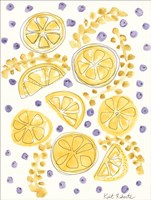 Blueberry Lemons Fine Art Print