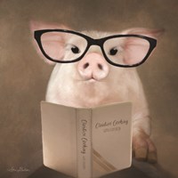 Creative Cooking Pig Fine Art Print