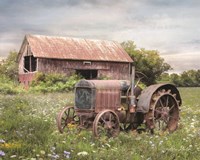 Clayton Tractor Fine Art Print