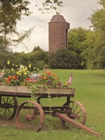 Clayton Flower Wagon Fine Art Print