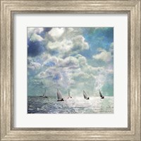 Sailing White Waters Fine Art Print