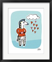 Wild About You Zebra Fine Art Print
