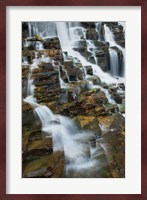 Falls on McDonald Creek color Fine Art Print