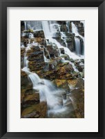 Falls on McDonald Creek color Fine Art Print