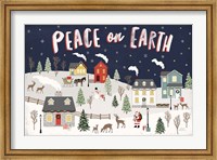 Christmas Village II Fine Art Print