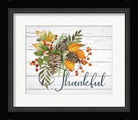 Autumn Splendor I Natural Wood Fine Art Print