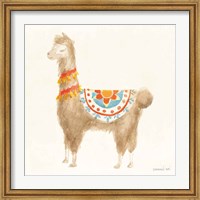 Festive Llama IV Fine Art Print
