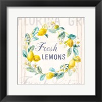 Floursack Lemon V Bright Fine Art Print