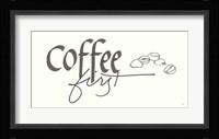 Coffee Sayings III Fine Art Print