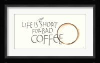 Coffee Sayings I Fine Art Print